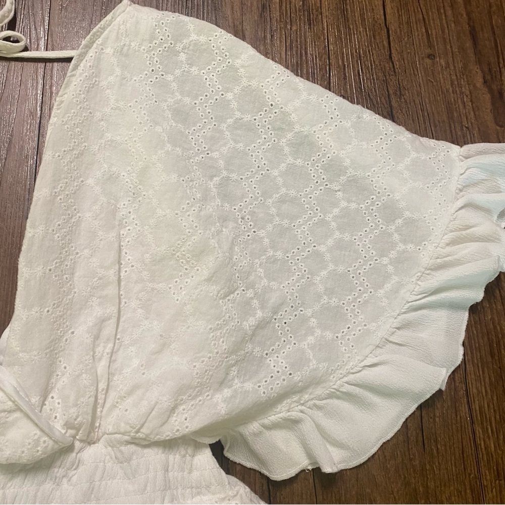 Lulus S Elegant White Ruffle Dress - Picture 4 of 6